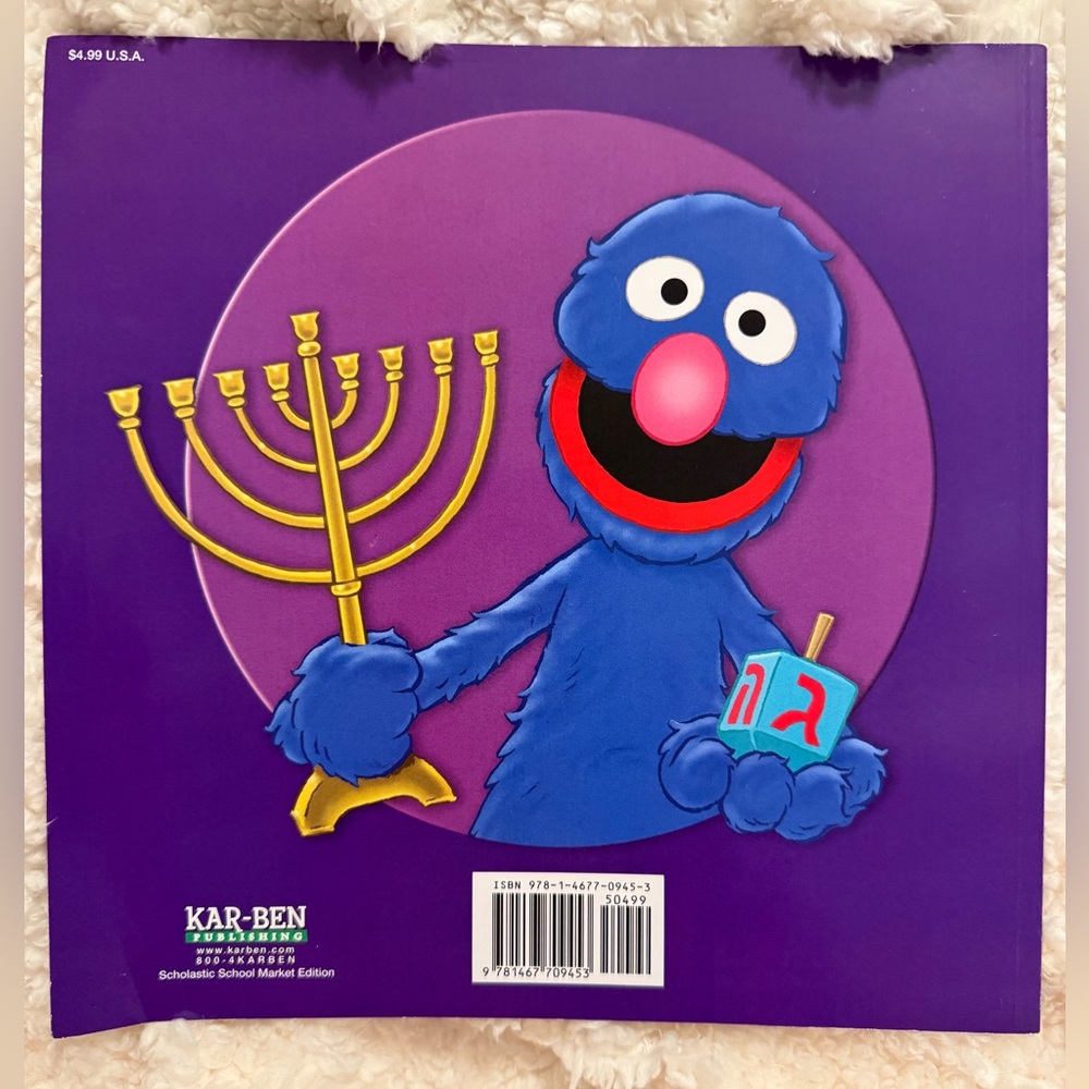 4 Sesame Street Books featuring Elmo, Big Bird, The Count, Grover, & many more - Picture 7 of 16